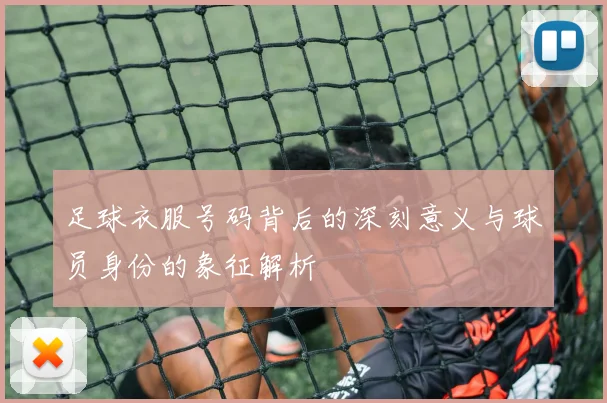 足球衣服号码背后的深刻意义与球员身份的象征解析